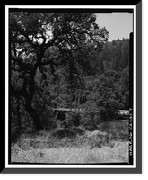Chili Bar Bridge, Spanning South Fork of American River at State Hig, Placerville vicinity, El Dorado County, CA - 7 Classic, Antique Poster