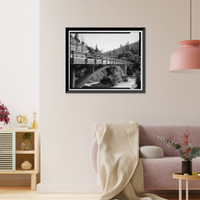 Chili Bar Bridge, Spanning South Fork of American River at State Hig, Placerville vicinity, El Dorado County, CA - 13, Historic Reproduction