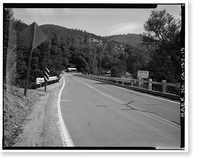 Chili Bar Bridge, Spanning South Fork of American River at State Hig, Placerville vicinity, El Dorado County, CA - 15, Antique Poster