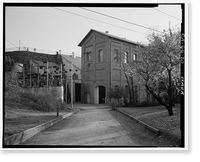 Folsom Powerhouse, Adjacent to American River, Folsom vicinity, Sacramento County, CA - 20, Antique Poster