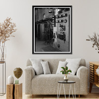 Folsom Powerhouse, Adjacent to American River, Folsom vicinity, Sacramento County, CA - 28, Vintage Poster
