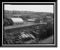 Folsom Powerhouse, Adjacent to American River, Folsom vicinity, Sacramento County, CA - 60, Vintage Wall Art