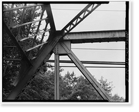 Palisado Avenue Bridge, Spanning Farmington River at State Route 159, Windsor, Hartford County, CT - 8, Antique Poster
