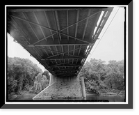 Palisado Avenue Bridge, Spanning Farmington River at State Route 159, Windsor, Hartford County, CT - 11, Antique Print