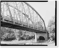 Gaylordsville Bridge, Spanning Housatonic River at U.S. Highway 7, New Milford, Litchfield County, CT - 15 Classic, Vintage Poster
