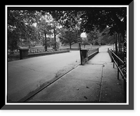 West Main Street Bridge, Spanning Wepawaug River, Milford, New Haven County, CT - 5 Classic, Historic Print