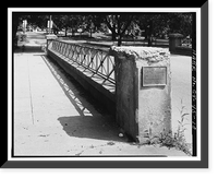 West Main Street Bridge, Spanning Wepawaug River, Milford, New Haven County, CT - 10, Antique Wall Art