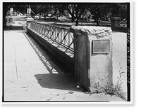 West Main Street Bridge, Spanning Wepawaug River, Milford, New Haven County, CT - 10, Antique Wall Art