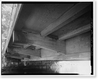 West Main Street Bridge, Spanning Wepawaug River, Milford, New Haven County, CT - 13, Historic Print