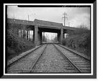 Heald Street Bridge, Spanning Conrail Railroad on South Heald Street (U, Wilmington vicinity, New Castle County, DE - 2, Antique Print