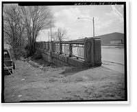 Heald Street Bridge, Spanning Conrail Railroad on South Heald Street (U, Wilmington vicinity, New Castle County, DE - 6, Antique Poster