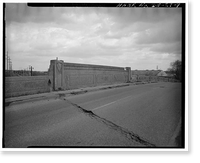 Heald Street Bridge, Spanning Conrail Railroad on South Heald Street (U, Wilmington vicinity, New Castle County, DE - 9, Historic Print