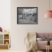 Heald Street Bridge, Spanning Conrail Railroad on South Heald Street (U, Wilmington vicinity, New Castle County, DE - 10, Antique Wall Art