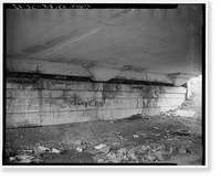 Heald Street Bridge, Spanning Conrail Railroad on South Heald Street (U, Wilmington vicinity, New Castle County, DE - 15, Antique Print