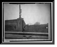 Heald Street Bridge, Spanning Conrail Railroad on South Heald Street (U, Wilmington vicinity, New Castle County, DE - 17, Vintage Poster