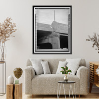 Heald Street Bridge, Spanning Conrail Railroad on South Heald Street (U, Wilmington vicinity, New Castle County, DE - 19, Vintage Poster