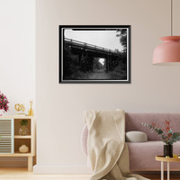 Georgia DOT Bridge No. 145-00315-017.37E, State Route 315 spanning Southern Railroad, Ellerslie vicinity, Harris County, GA - 2, Antique Wall Art
