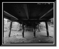 Georgia DOT Bridge No. 201-00091-01541N, Spanning Big Drain Creek at State Route 91, Colquitt vicinity, Miller County, GA - 5, Antique Poster