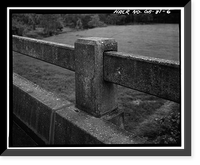 Georgia DOT Bridge No. 155-00032-001.54E, Spanning Sand Creek at State Route 32, Irwinville vicinity, Irwin County, GA - 6, Antique Poster
