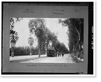 Historic Framed Print, California Citrus Heritage Recording Project, Riverside, Riverside County, CA - 16,  17-7/8" x 21-7/8"