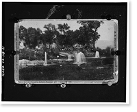 Historic Framed Print, California Citrus Heritage Recording Project, Riverside, Riverside County, CA - 21,  17-7/8" x 21-7/8"