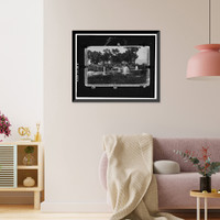 Historic Framed Print, California Citrus Heritage Recording Project, Riverside, Riverside County, CA - 21,  17-7/8" x 21-7/8"