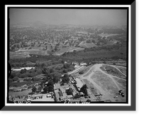 Union Pacific Railroad Bridge, Spanning Santa Anna River, west of Riverside, Riverside vicinity, Riverside County, CA - 3, Vintage Poster