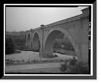 Union Pacific Railroad Bridge, Spanning Santa Anna River, west of Riverside, Riverside vicinity, Riverside County, CA - 5 Classic, Historic Print