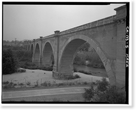 Union Pacific Railroad Bridge, Spanning Santa Anna River, west of Riverside, Riverside vicinity, Riverside County, CA - 5 Classic, Historic Print