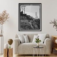 Gage Irrigation Canal, Running from Santa Ana River to Arlington Heights, Riverside, Riverside County, CA - 15, Antique Poster