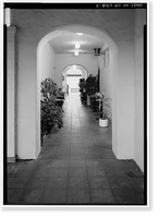 Rancho Santa Fe School (Second), 6024 Paseo Delicias, Rancho Santa Fe, San Diego County, CA - 3 Classic, Antique Poster
