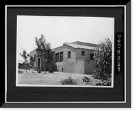 Rancho Santa Fe School (Second), 6024 Paseo Delicias, Rancho Santa Fe, San Diego County, CA - 5, Antique Print