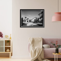 F. W. Joers House, 6135 La Flecha, Rancho Santa Fe, San Diego County, CA - 2, Historic Print