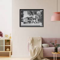 El Tordo Apartments, 6116 El Tordo, Rancho Santa Fe, San Diego County, CA Classic, Antique Print