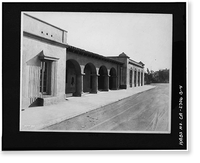 Santa Fe Land Improvement Company, Administration Building, 6009 Paseo Delicias, Rancho Santa Fe, San Diego County, CA - 4, Historic Print