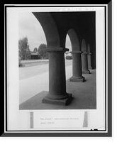 Santa Fe Land Improvement Company, Administration Building, 6009 Paseo Delicias, Rancho Santa Fe, San Diego County, CA - 5, Antique Print
