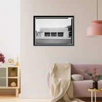 Santa Fe Land Improvement Company, Headquarters Building, 6015 Paseo Delicias, Rancho Santa Fe, San Diego County, CA - 2, Vintage Wall Art
