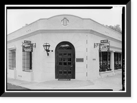 Santa Fe Land Improvement Company, Headquarters Building, 6015 Paseo Delicias, Rancho Santa Fe, San Diego County, CA - 3, Vintage Wall Art