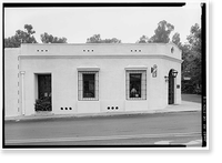 Santa Fe Land Improvement Company, Headquarters Building, 6015 Paseo Delicias, Rancho Santa Fe, San Diego County, CA - 4, Vintage Wall Art