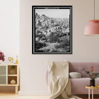 Desert Queen Ranch, Twentynine Palms vicinity, San Bernardino County, CA - 8, Vintage Print