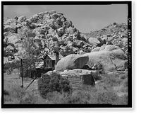 Desert Queen Ranch, Keys Ranch House, Twentynine Palms vicinity, San Bernardino County, CA - 7, Historic Print
