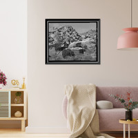 Desert Queen Ranch, Keys Ranch House, Twentynine Palms vicinity, San Bernardino County, CA - 7, Historic Print