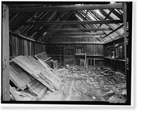 Pawnee Mill Stable & Blacksmith Shop, Poplar Street, South Side, Saint Elmo (historical), Chaffee County, CO - 4, Antique Poster