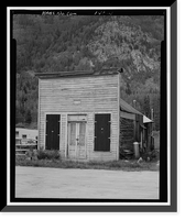 Yockey-Doyle Building, North side of East Main Street, Saint Elmo (historical), Chaffee County, CO, Antique Poster