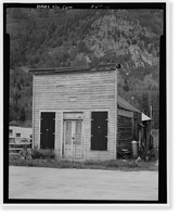 Yockey-Doyle Building, North side of East Main Street, Saint Elmo (historical), Chaffee County, CO, Antique Poster