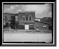 Stark Brothers Mercantile Company & Home Comfort Hotel, North side, West Main Street, Saint Elmo (historical), Chaffee County, CO, Antique Print