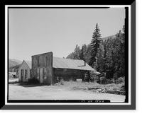 Russell-Thorp Building, West Main Street, Saint Elmo (historical), Chaffee County, CO, Historic Print
