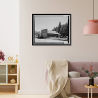 Russell-Thorp Building, West Main Street, Saint Elmo (historical), Chaffee County, CO, Historic Print
