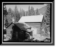 Whitney-Maine House, West Main Street, Saint Elmo (historical), Chaffee County, CO - 2 Classic, Vintage Poster