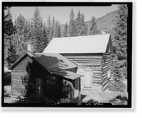 Whitney-Maine House, West Main Street, Saint Elmo (historical), Chaffee County, CO - 2 Classic, Vintage Poster